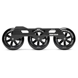 Rollerblade Chasis 3 x 110 URBAN Pack Black (con ruedas)