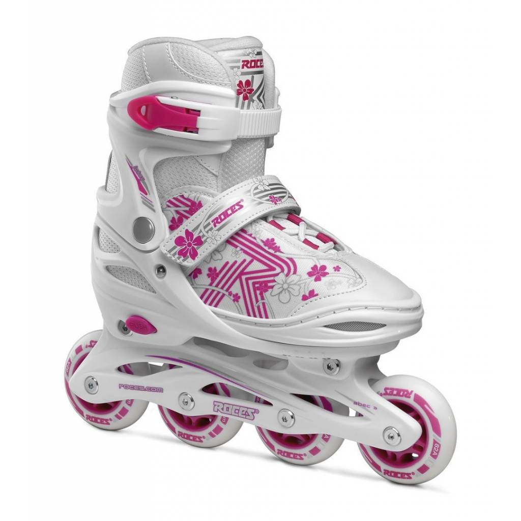Los niños pueden disfrutar de los conceptos básicos del patinaje en línea con este patín cómodo, seguro y duradero equipado con un sistema de ajuste fácil de usar en 4 tamaños.